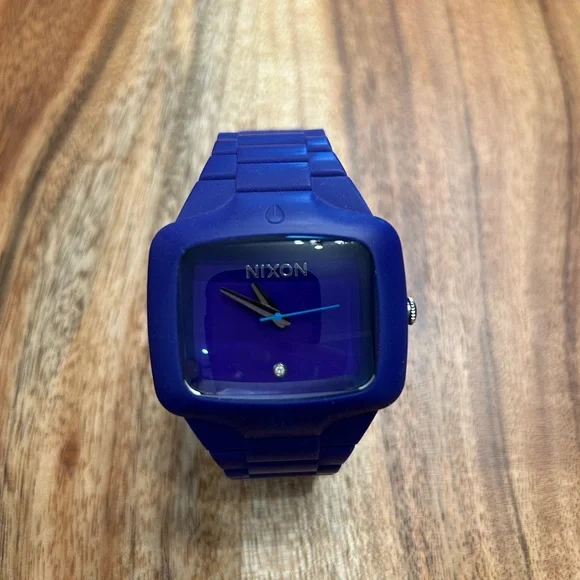 Nixon Accessories Nixon Rubber Player Purple Watch New